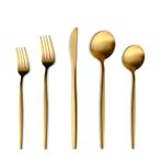 Karaca Orion Mat Gold 12 Kişilik 60 Parça Çatal Kaşık Bıçak Takımı