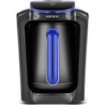 Karaca Otomatik Kahve Makinesi Azure Blue 1000 ml Kapasite ile Közde Pişirme Özelliği - Mavi