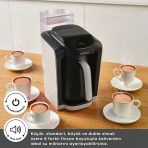 Karaca Otomatik Su Alım Özellikli Pratik Türk Kahve Makinesi Cool Gray Hatır Otomatik