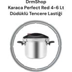 Karaca Perfect Red Düdüklü Tencere Seti 4-6lt Uyumlu Düdüklü Tencere Lastiği A++ Kalite
