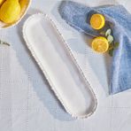 Karaca Perla 44 cm Beyaz Melamin Kayık Tabak