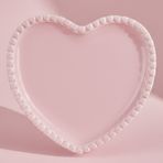 Karaca Pink Love Pasta Tabağı Pembe 21 cm