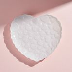Karaca Pink Love Porselen Servis Tabağı Beyaz 28 cm