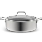 Karaca Plasma Steel 3PLY İndüksiyon Tabanlı 28 cm Çelik Pilav-Karnıyarık Tencere