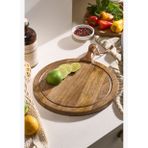 Karaca Premium Mango Oval Kesme ve Sunum Tahtası