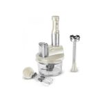 Karaca Pro 2000W Turbo Fonksiyon Cam Hazne Çift Paslanmaz Çelik Bıçak Buz Kırma Doğrayıcı Mutfak Robotu - Krem