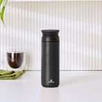 Karaca Rainbow 500 ml Siyah Paslanmaz Çelik Termos Ergonomik Tasarım ile 8 Saat Sıcak/Soğuk Koruma