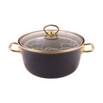 Karaca Retro Emaye 22 Cm Kızartma Tenceresi