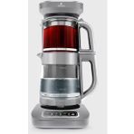 Karaca Robotea Pro 4 in 1 Konuşan Renkli Camlı Çay Makinesi (Gri)