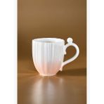 Karaca Shell Lüsterli Pembe Kupa 380 ml