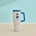 Karaca Star Hero Twist Çelik Sızdırmaz Termos Mavi 1150 Ml Mavi