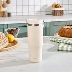 Karaca Star Ice Pipetli Çelik Sızdırmaz Bej 860 ml Termos