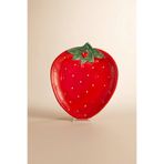 Karaca Strawberry Çilek Desenli Pasta Tabağı 20 cm