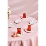 Karaca Streamline 6 Kişilik 12 Parça Çay Seti Silver 165 ml - Gri