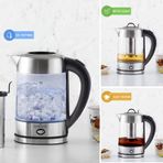 Karaca SUS304 Cam Inox Su Isıtıcı Kettle