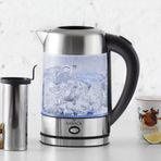 Karaca SUS304 Cam Inox Su Isıtıcı Kettle