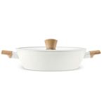 Karaca Swiss Crystal Almond Cream 26 cm İndüksiyon Tabanlı Pilav-Karnıyarık Tencere