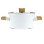 Karaca Swiss Crystal Creamy Wood 24 cm Tencere