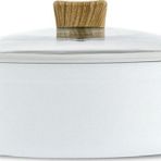 Karaca Swiss Crystal Creamy Wood 30 cm Karnıyarık Tencere