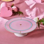 Karaca Talya 30 cm Pembe Ayaklı Kek Standı
