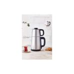 Karaca Tea Break Silver Inox Çelik Su Isıtıcı & Çay Makinesi + Luciole Lambader Hediye