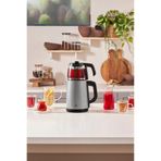 Karaca Tea Glass 2 in 1 Çelik Çay Makinesi ve Kettle antrasit