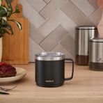 Karaca Thermal Siyah 420 ml Çelik Mug