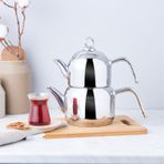 Karaca Urban Mini Metal Çaydanlık Takımı