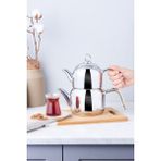 Karaca Urban Mini Metal Gri Çaydanlık Takımı