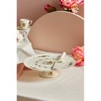 Karaca Vintage Rose Ayaklı Kek Standı 30 Cm Çok Renkli
