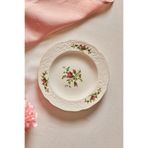 Karaca Vintage Rose Çukur Tabak 22 cm Krem