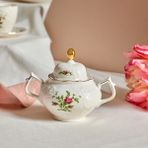 Karaca Vintage Rose Şekerlik 12 cm Krem