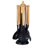 Karaca Woodland Black 6 Parça Servis Seti