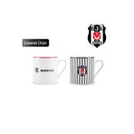 Karaca x Beşiktaş Lisanslı 2 Kişilik Çay Fincan Takımı 230 ml