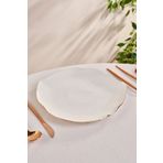 Karaca X Müge Anlı 27 cm Gold Servis Tabağı