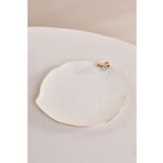 Karaca X Müge Anlı Gold Kuşlu 21 cm Pasta Tabağı