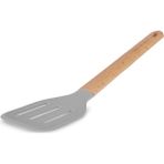 Karaca x Refika Ahşap Saplı Silikon Oluklu Spatula 34,3 cm