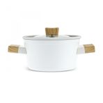 Karaca X Refika Swiss Crystal Creamy Wood 14 cm Sütlük Tencere