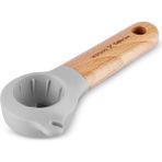 Karaca x Refika'dan Ahşap Saplı 3 In 1 Açacak 14,5 cm - Gri