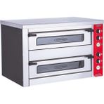 Karacasan Elektrikli Çift Katlı 12 Pizza Fırını