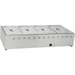 Karacasan Endüstriyel Tip Elektrikli Set Üstü 4 Gözlü Benmari