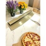 Karadağ Metal Pizza Kesici | Pizza Kesme Bıçağı - 1 Adet