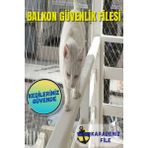 KARADENİZ DEKOR AĞLARI Balkon Filesi 2,5 x 7 (Kuş Filesi, Kedi Filesi, Kuş Ağı, Kuş Önleme Filesi)