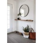 Karadeniz Dizayn Ahşap Ceviz Rengi Dresuar Raf 40 mm 140 x 20 cm