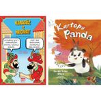 Karagöz ile Hacivat Son Sürüm / Kartopu Panda (Ciltli) (2 Kitap Set)