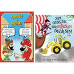 Karagöz ile Hacivat Son Sürüm / Sen Gerçek Bir Korsan Değilsin! (2 Kitap Set)