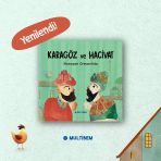 Karagöz Ve Hacivat - Ahşap Oyuncak - Boyama Seti