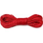 Karahanbey 10 Metre Kırmızı Naylon Ip 3 Mm, Çok Amaçlı Dayanıklı Çamaşır Ipi, Kamp Bahçe Balkon Hamak ve Taşım