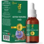 Karahanbey Arifoğlu Keten Tohumu Yağı 30ML%100 Saf Arlab Flaxseed Oil Linum Usitatissimum Seed Oil