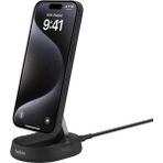 Karahanbey Belkin Boostcharge Pro 15W Dönüştürülebilir Manyetik Şarj Standı, Magsafe Uyumlu Hızlı Kablosuz Qi2